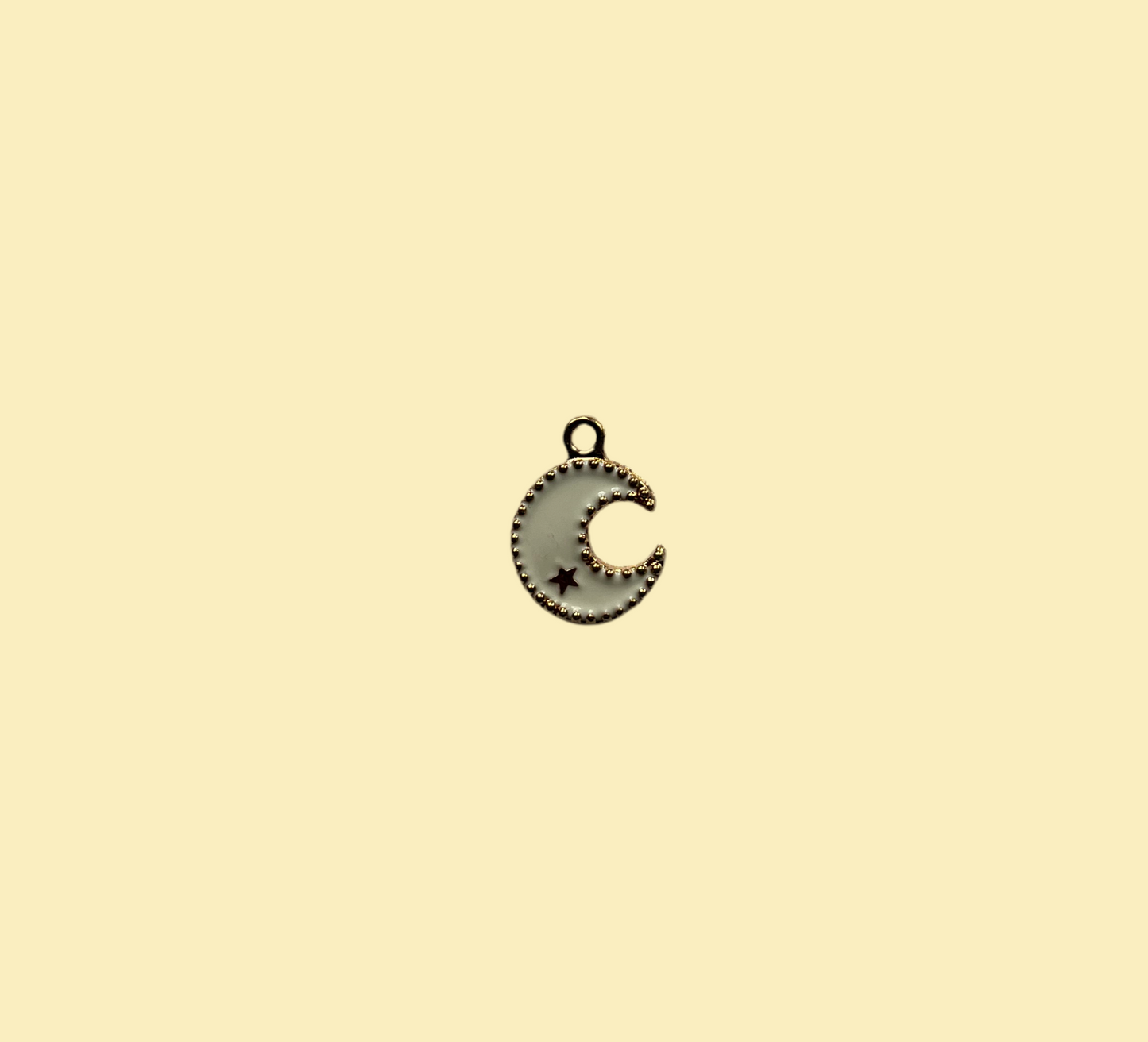 White moon charm