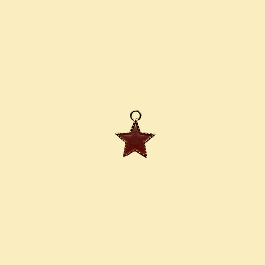 Pink star charm