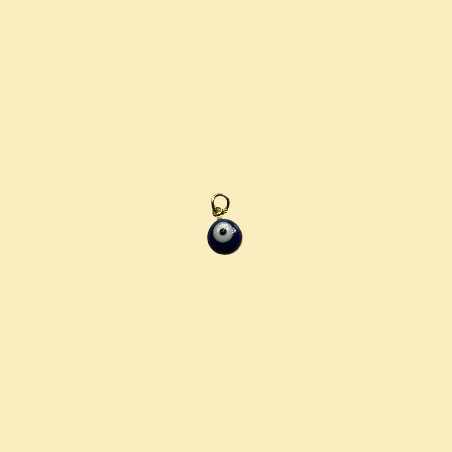 White and blue evil eye
