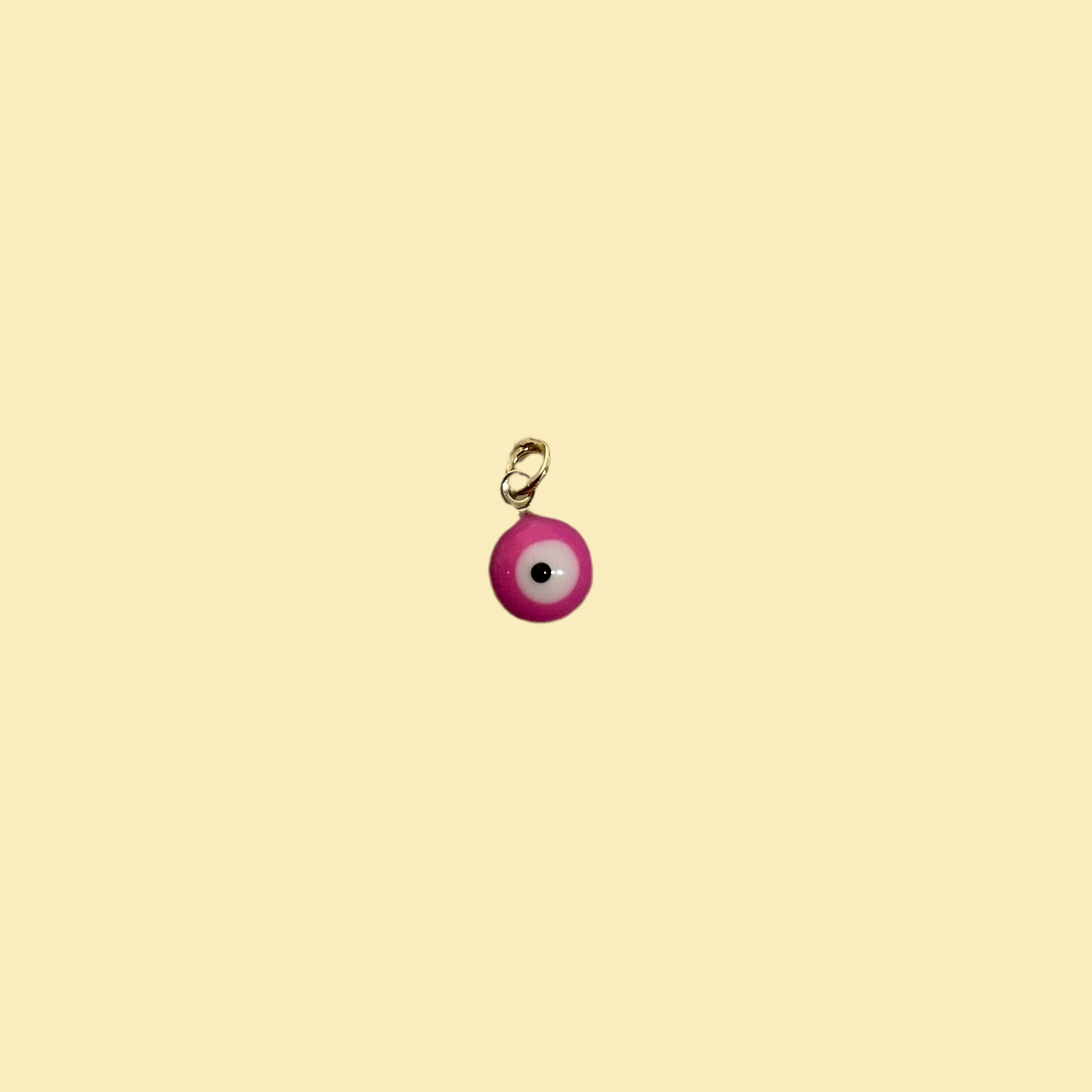 Pink evil eye