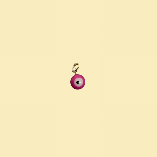 Pink evil eye