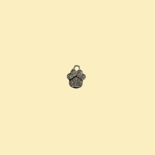 Paw print charm
