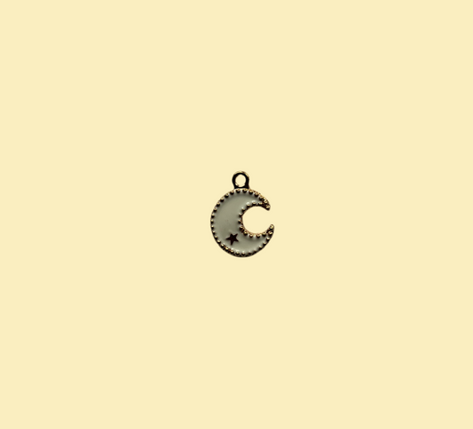 White moon charm