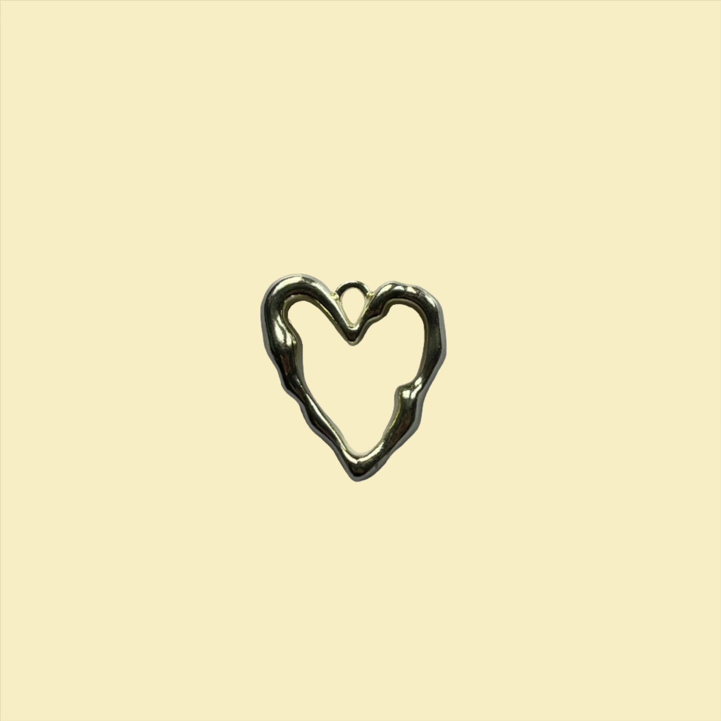 Big heart charm